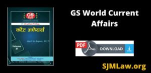 GS World Current Affairs