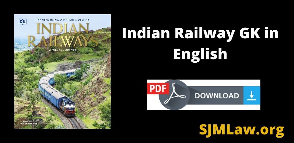 Indian Railway GK PDF Download in English