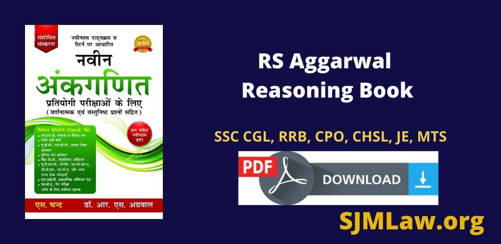 RS Aggarwal Verbal and Nonverbal Reasoning Book