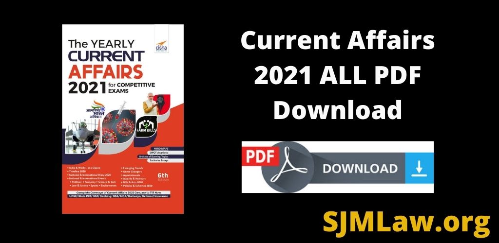 Current Affairs 2021 PDF Download
