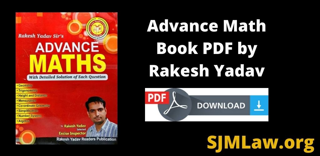 Advance Math Book PDF by Rakesh Yadav