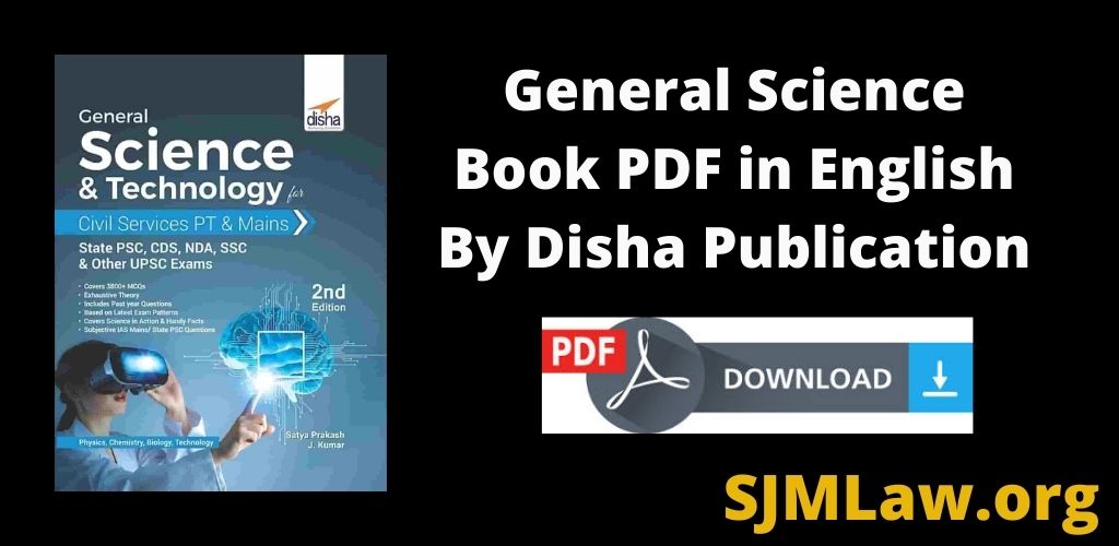 General Science Book PDF in English By Disha Publication