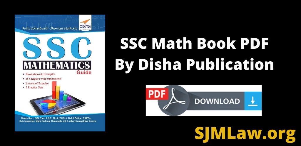SSC Math Book PDF By Disha Publication