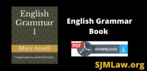 English Grammar Book PDF Download Free