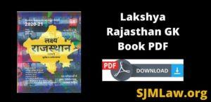 Lakshya Rajasthan GK Book PDF