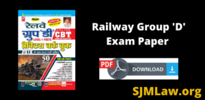 Railway Group 'D' Exam Paper PDF Download