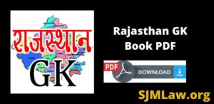 Rajasthan GK Book PDF