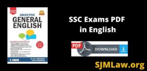SSC Exams PDF Download in English