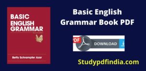 Basic English Grammar Book PDF Download