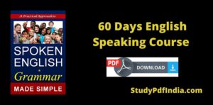 60 Days English Speaking Course PDF Download