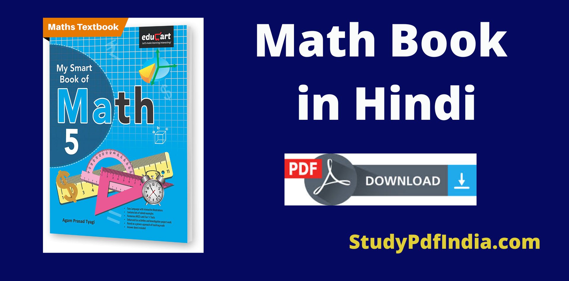 Math Book PDF Download in Hindi