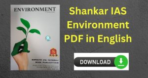 Shankar IAS Environment PDF in English